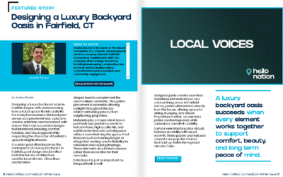 National Recognition for Luxury Landscaping: Andrew Becker Featured in HelloNation Video Magazine